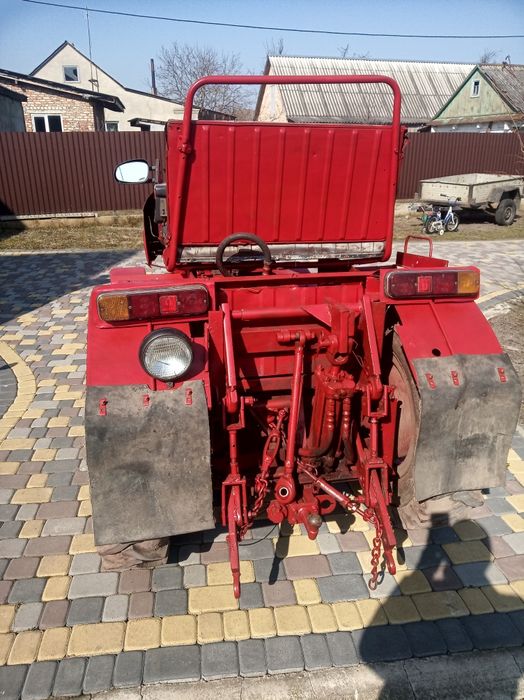 Трактор саморобний.