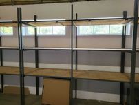 Regały magazynowe 300x300x80