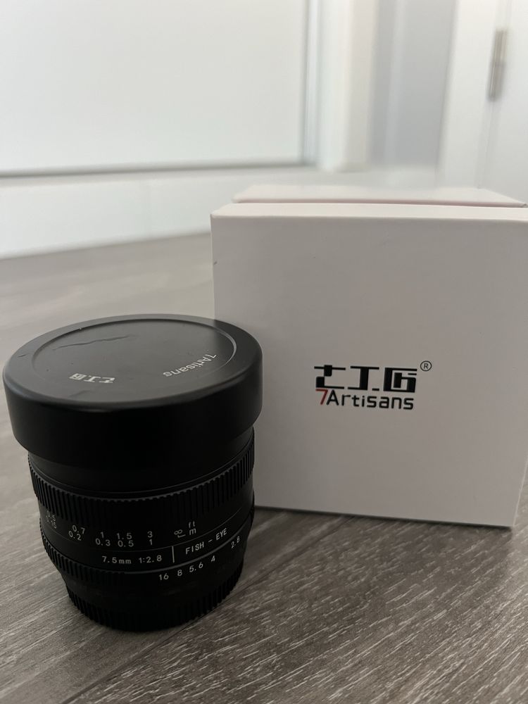 7Artisans 7.5mm f/2.8 | Fisheye Fuji X | Como Nova