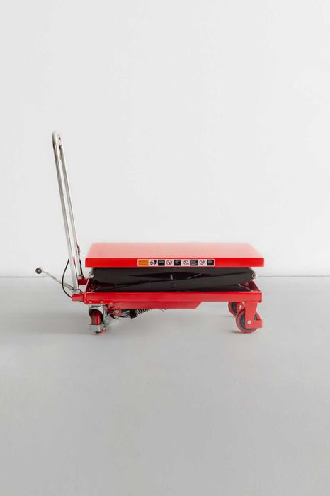 Mesa elevatória manual - 150 kg / 1.26 m de elevação (IVA INCLUIDO)