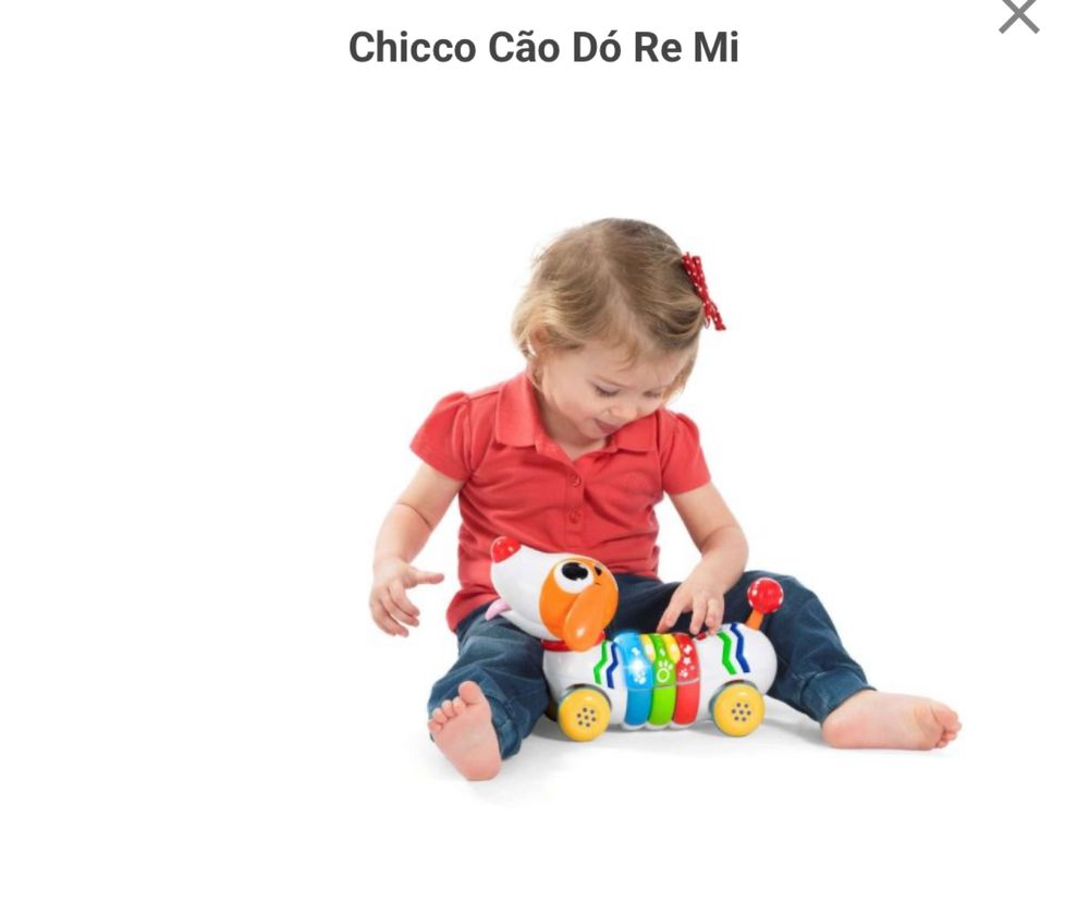 Brinquedo Chicco cao do re mi