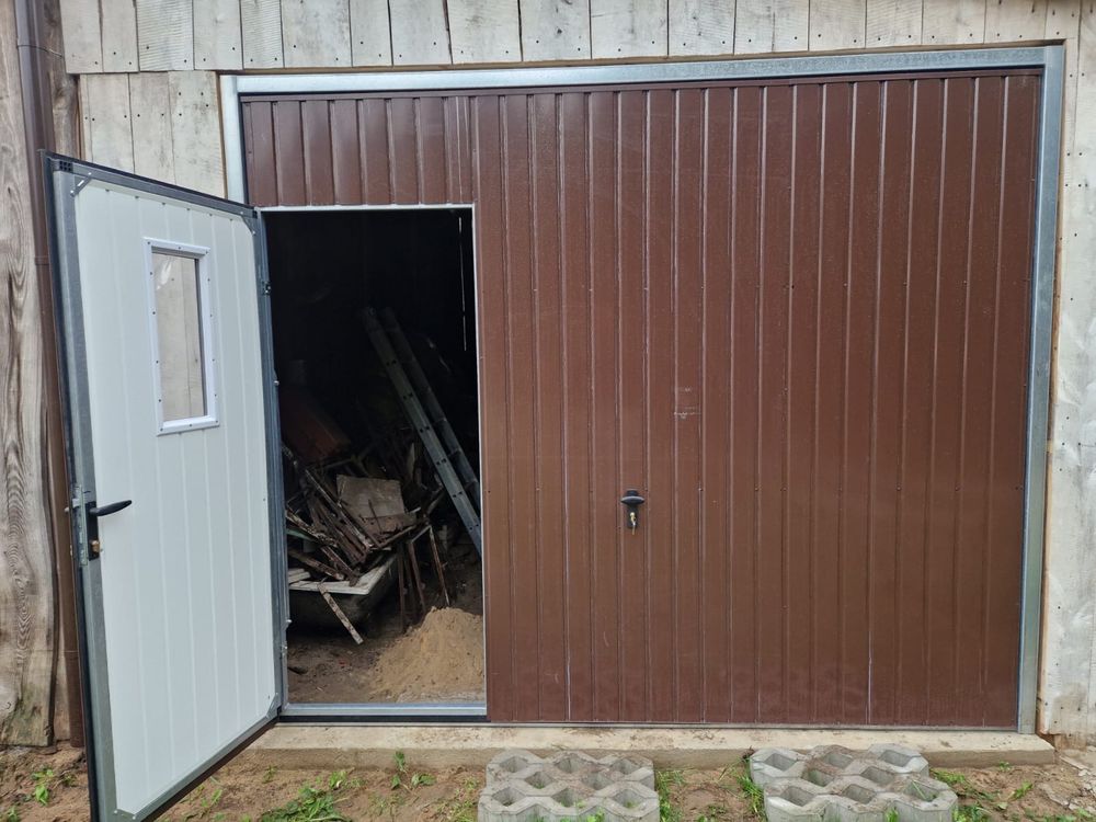 Bramy Garażowe uchylne / dwuskrzydłowe/ drzwi stalowe PRODUCENT