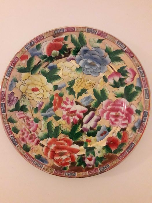 Pratos loiça chinesa-fabricados em Macau