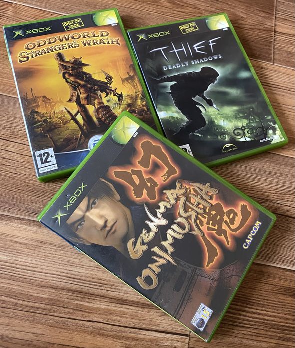 XBOX: Dino Crisis 3, The Thing, Half-Life 2, Doom 3, Onimusha