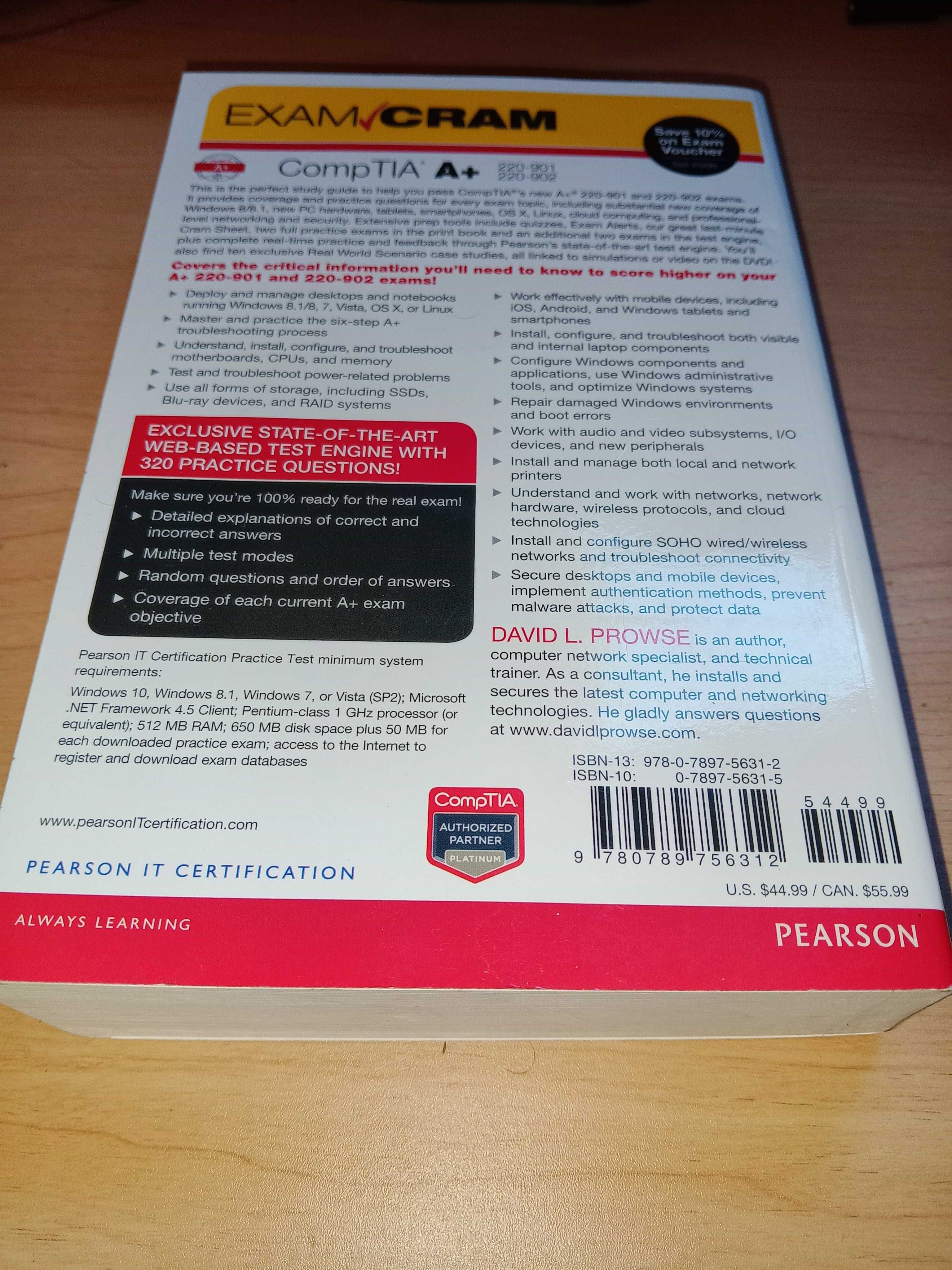 Livro  exames Comptia A+