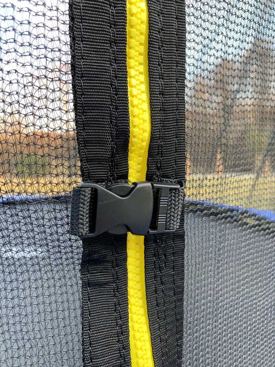 NOWA Trampolina Ogrodowa Dla Dzieci 252cm 312cm 8ft 10ft Duża Mocna 3m
