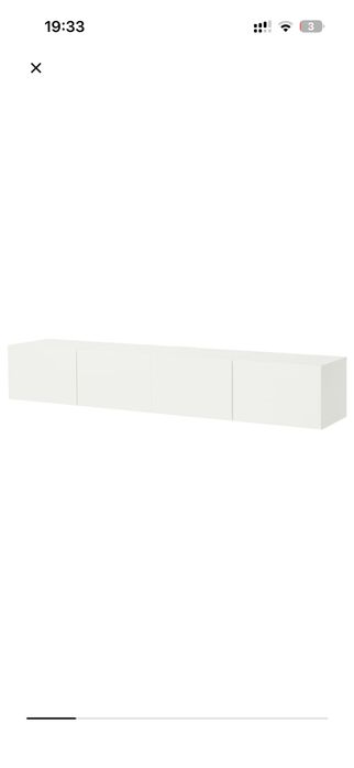 Movel tv branco besta