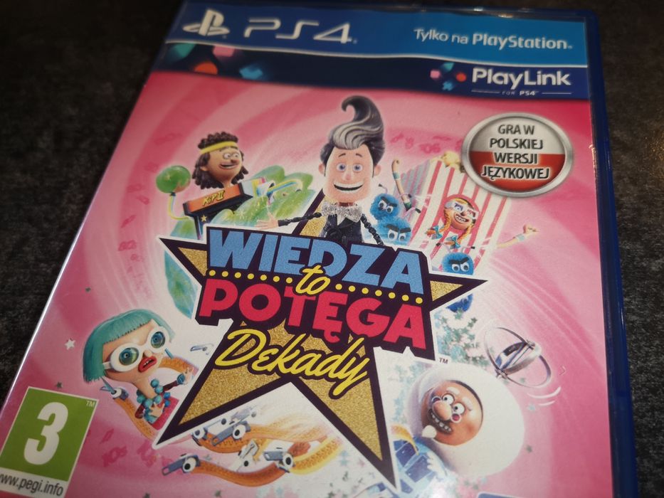 Wiedza to potęga DEKADY PS4 gra po polsku (Sklep Ursus)