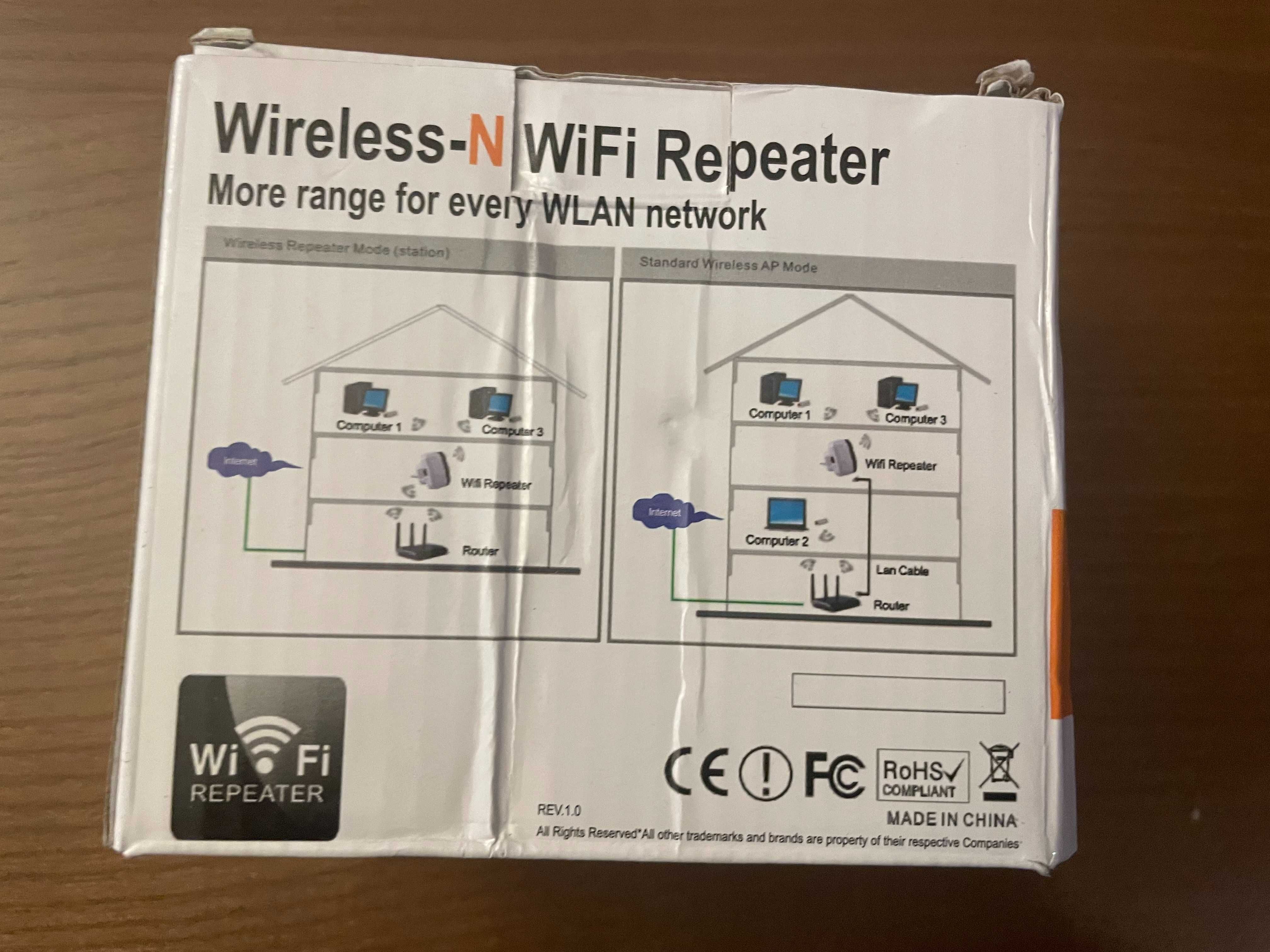 Wzmacniacz sygnału WIFI REPEATER 300Mb/s WR-03