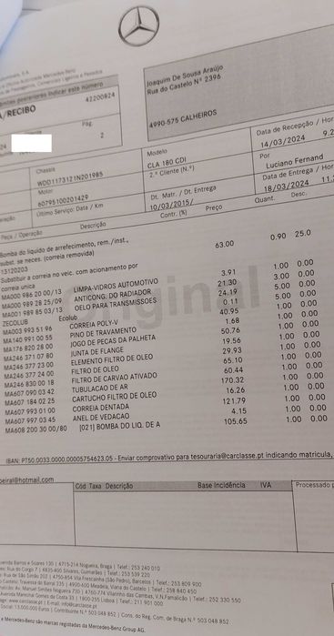 Mercedes CLA 180D AMG Line Aut