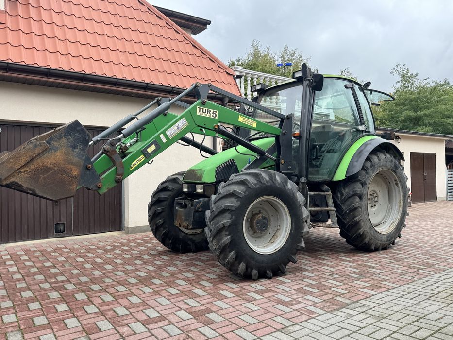 Deutz Agrotron 85 tur ciagnik rolniczy ładowacz rewers