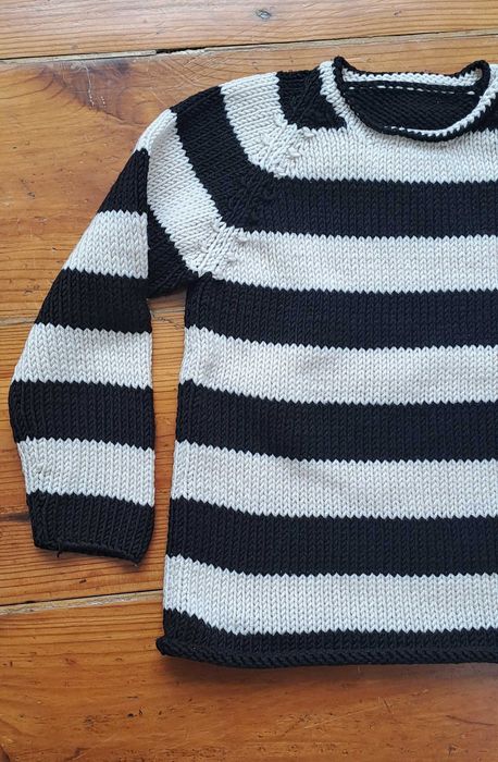 Camisola lã riscas 5 anos