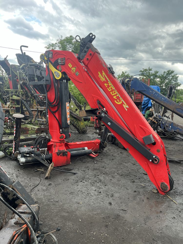 Кран маніпулятор Palfinger Epsilon 165z 2009 грейфер Loglift Hiab