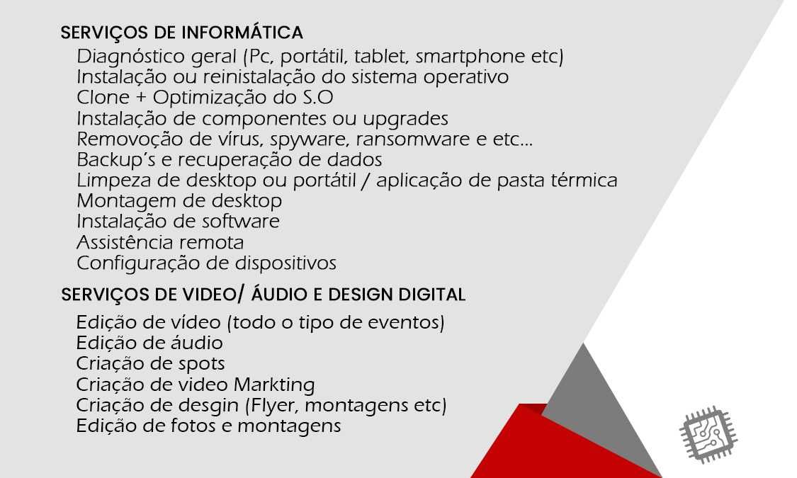 Editor de Video Digital / Designer Gráfico / Tec de Informática