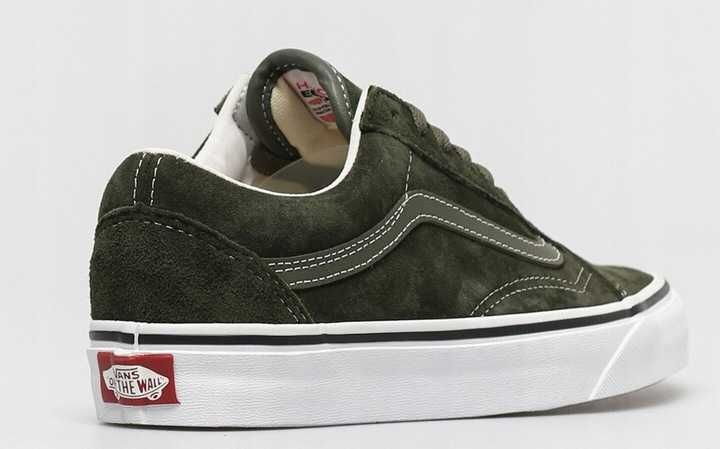 Trampki skórzane Vans Old Skool Olive r.35