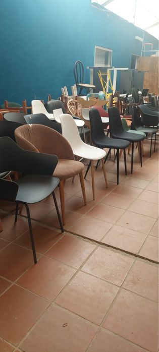 Cadeiras com forro