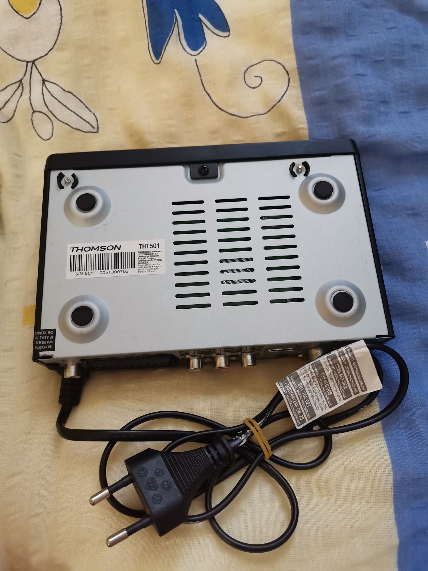 dekoder tuner Thomson THT501 DVB-T dvbt, m. in. TV REPUBLIKA wpolsce24