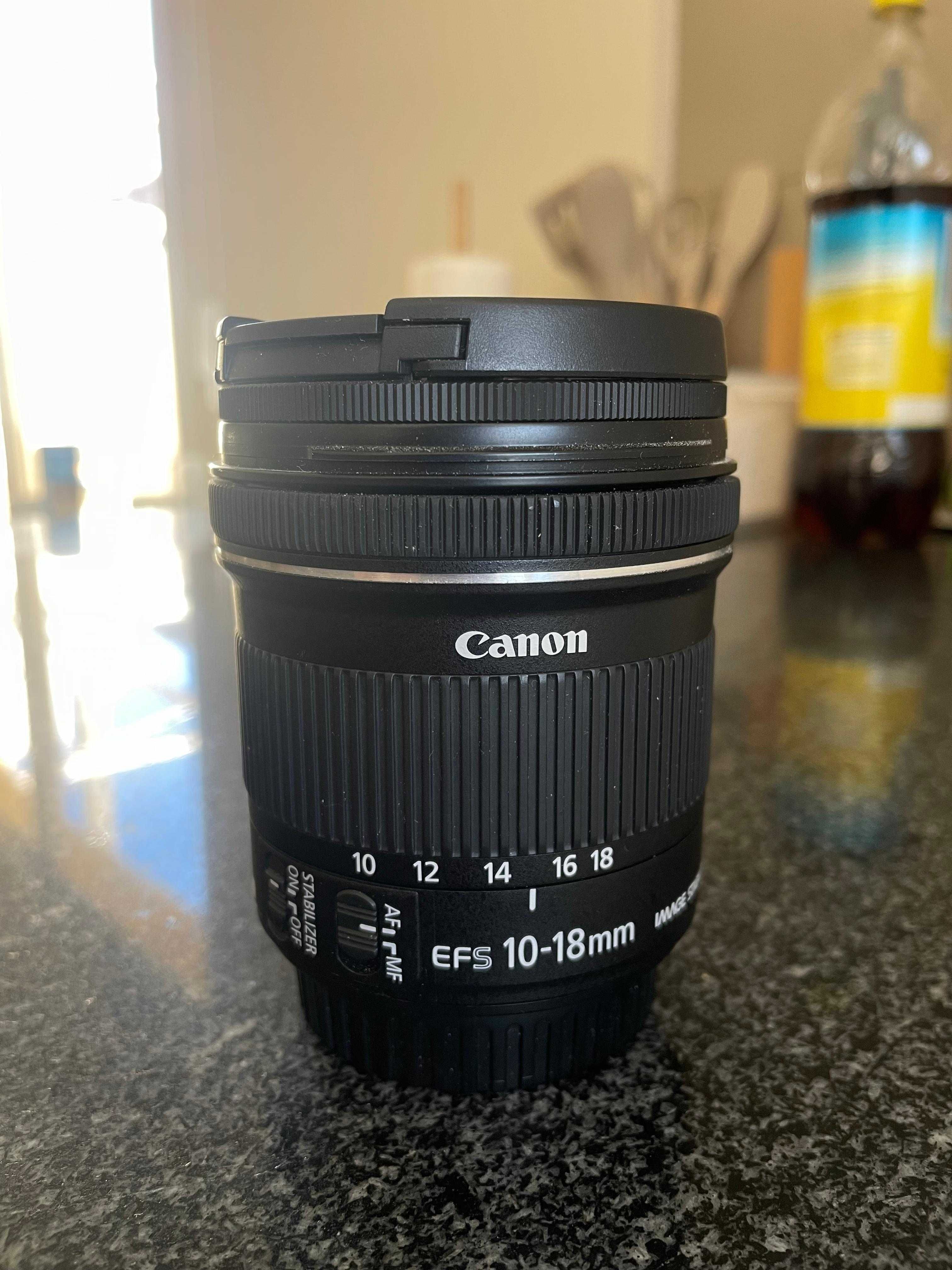 Vendo 3 objetivas Canon