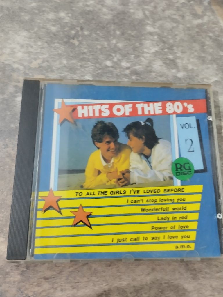 Hity lat 80tych płyta CD z muzyką