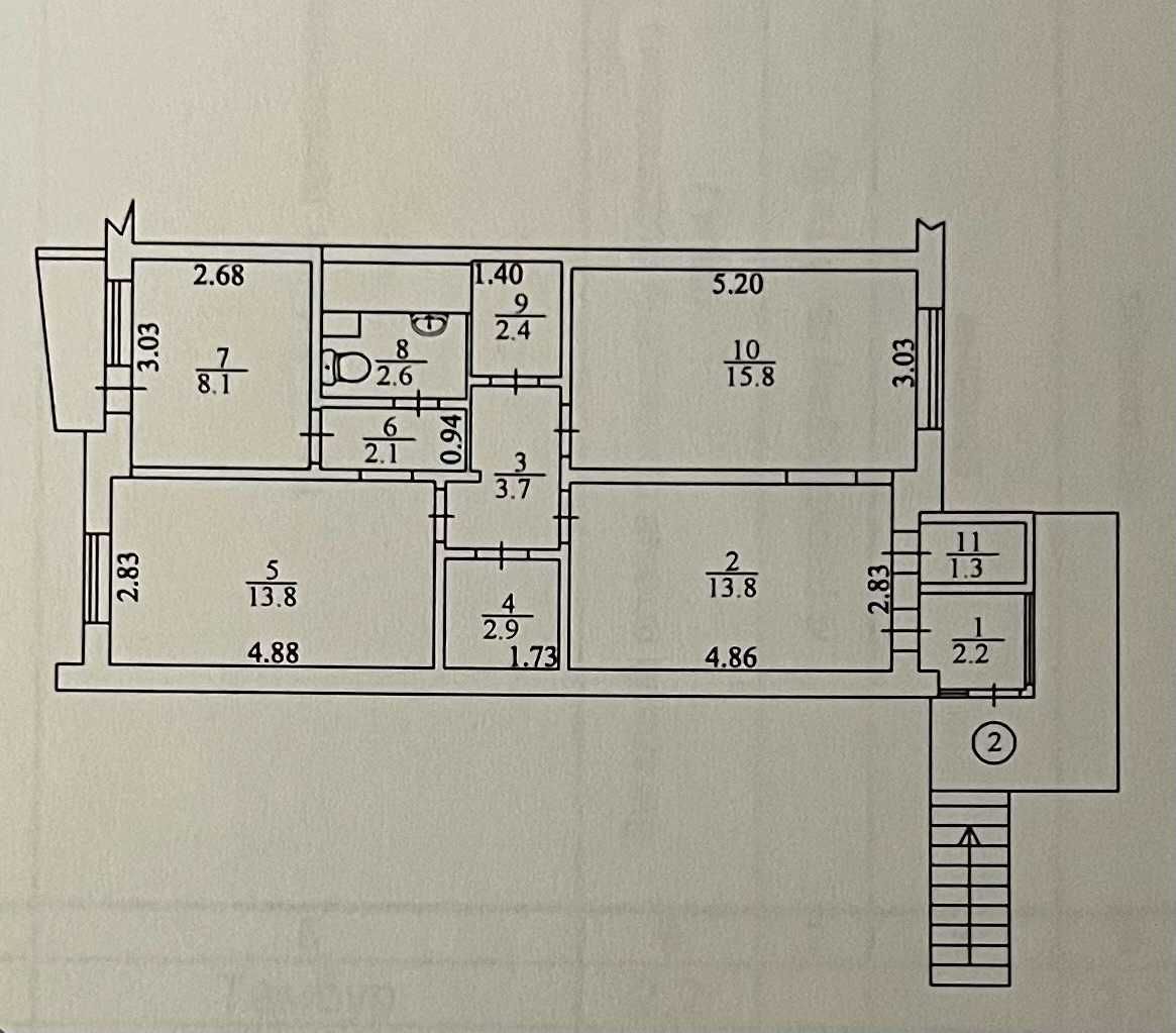 Фасадне приміщення  пр. Берестейський 95  (пр-т Перемоги). Без комісії
