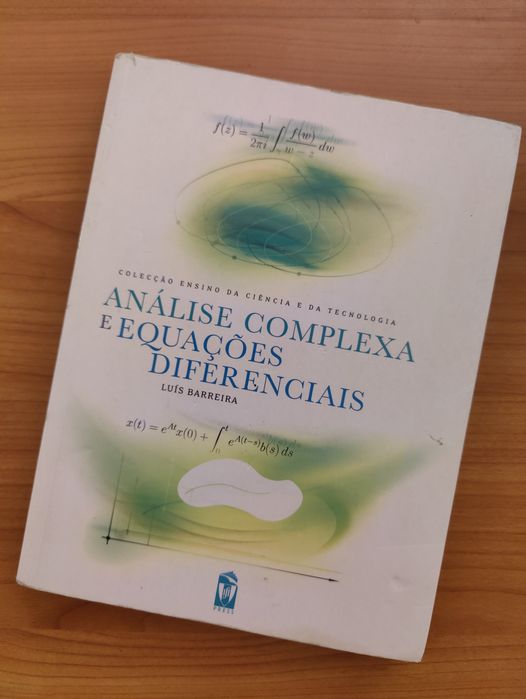 Livro Análise Complexa e Equações Diferenciais (ACED) de Luís Barreira
