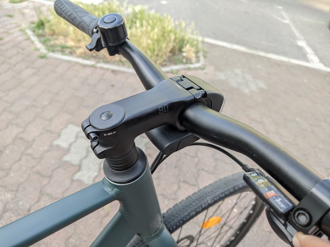 Mostek rowerowy zintegrowany z Lampką LED