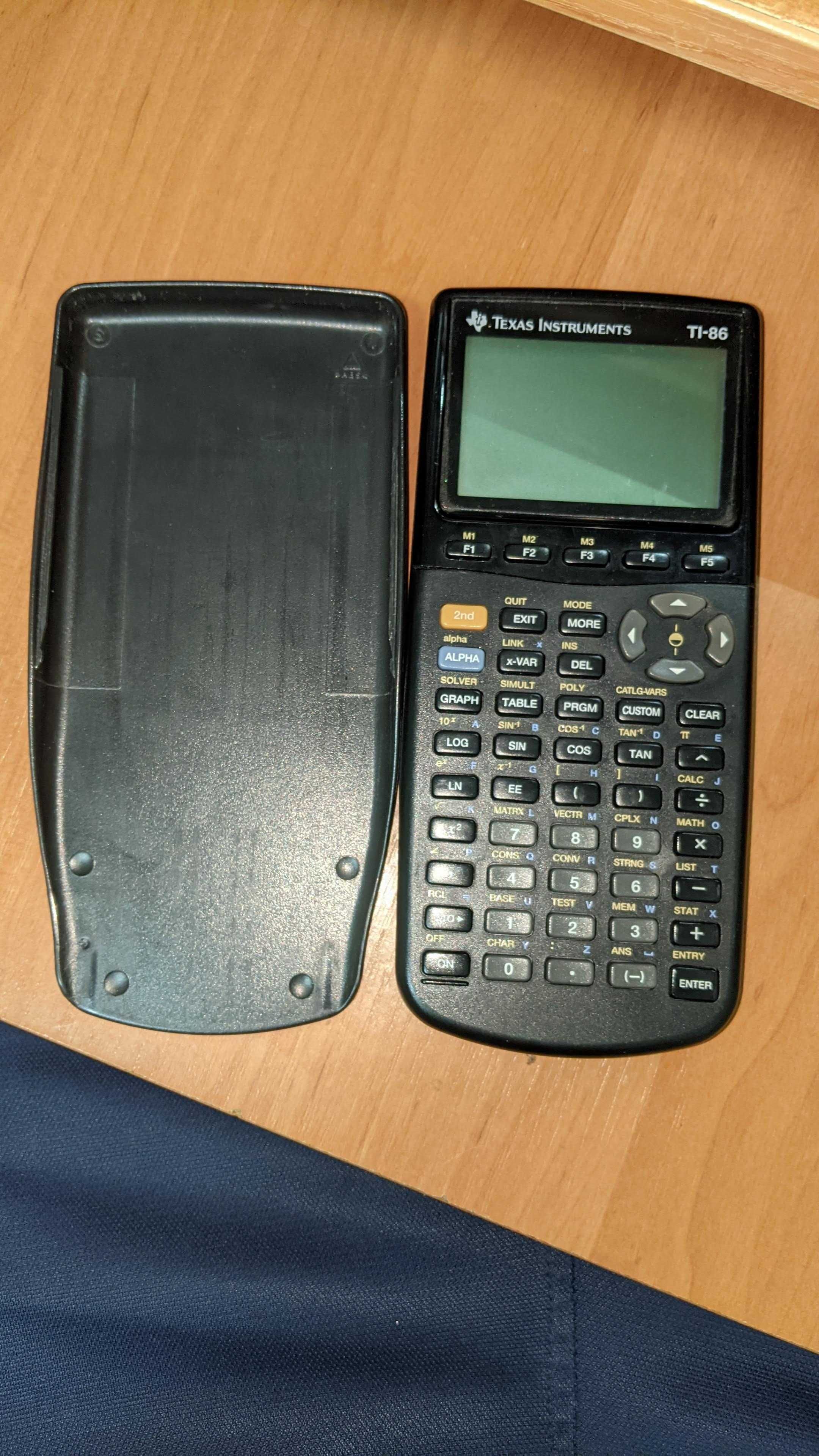 Графічний інженерний калькулятор texas instruments ti-86