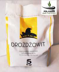 DROŻDŻOWIT drożdże paszowe i selen NOWY SKŁAD 5 kg x2