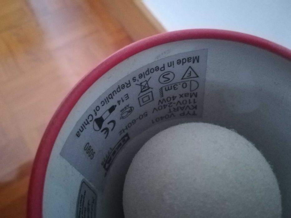 Candeeiro ikea flexível NOVO Led