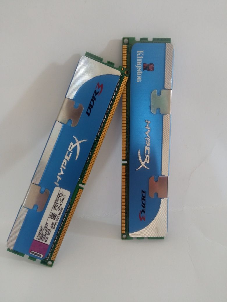 Озу hyperX ddr3 2*2gb 1600mHz