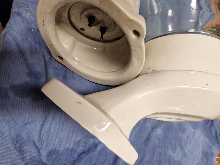 Komplet lamp skośne z PRL