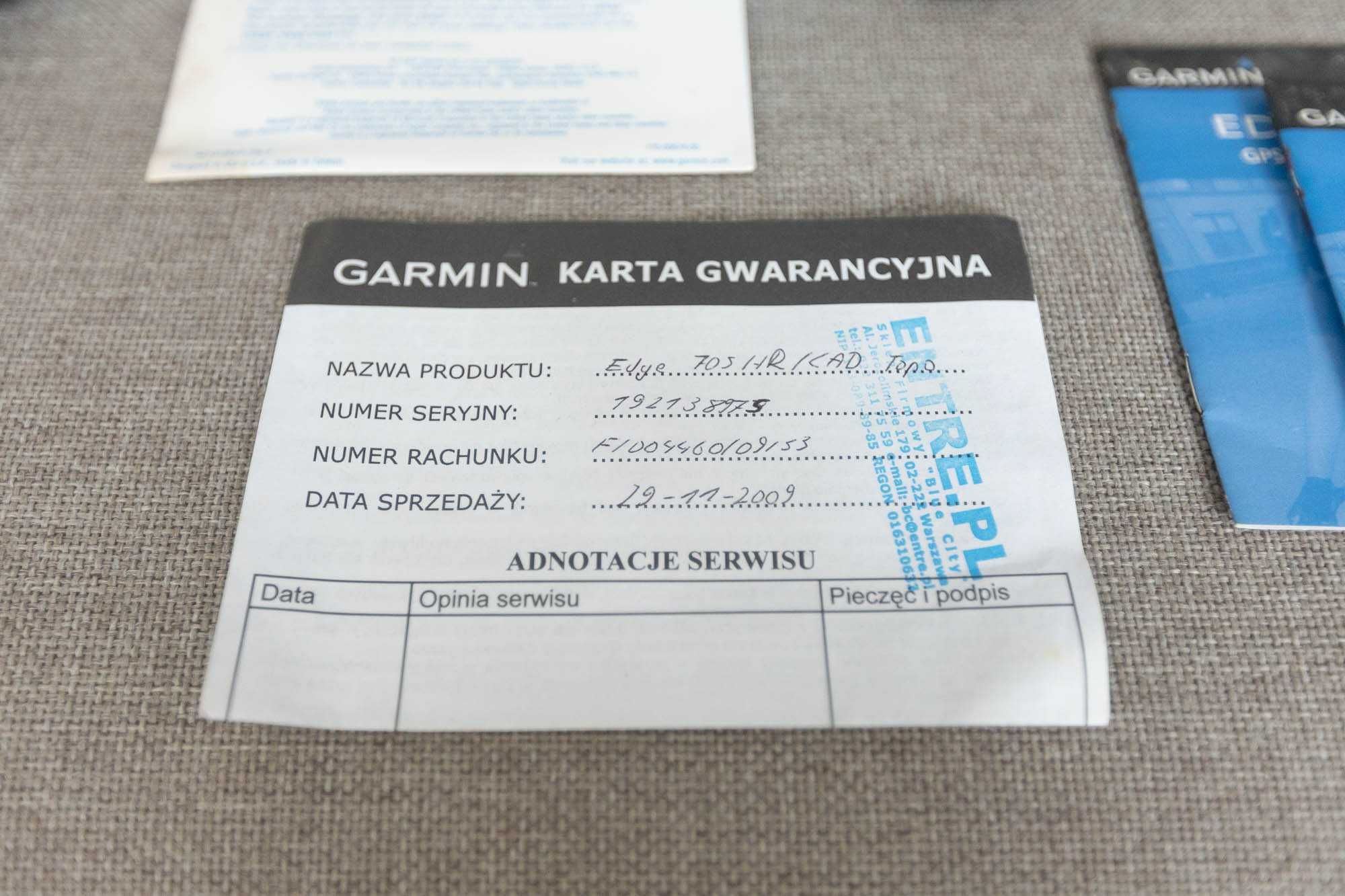 GPS Garmin edge 705