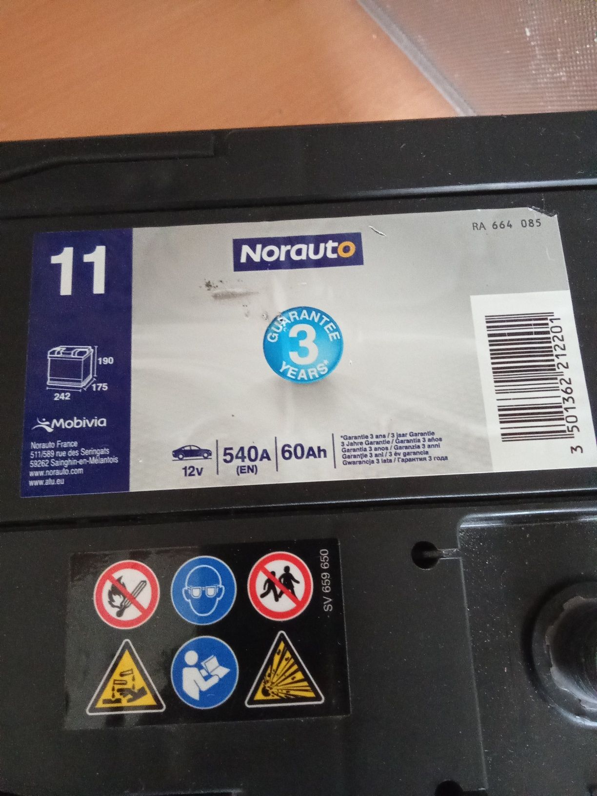 Bateria carro com apenas 6 meses uso