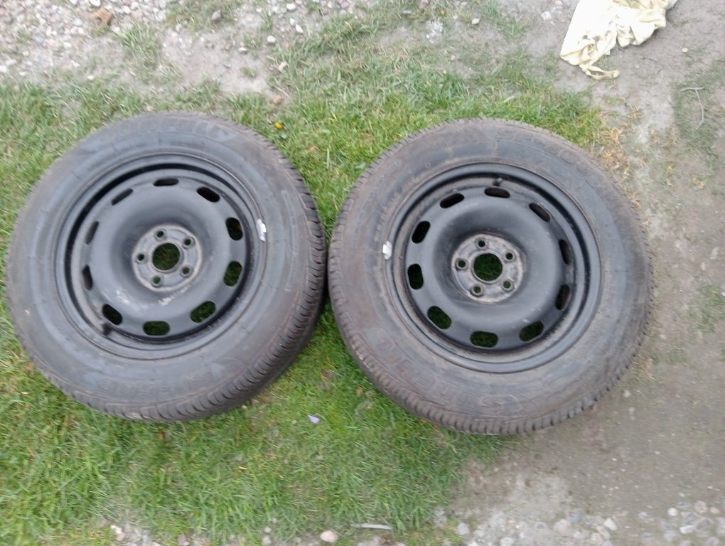 Sprzedam opony letnie 195/65 r15 z felgami