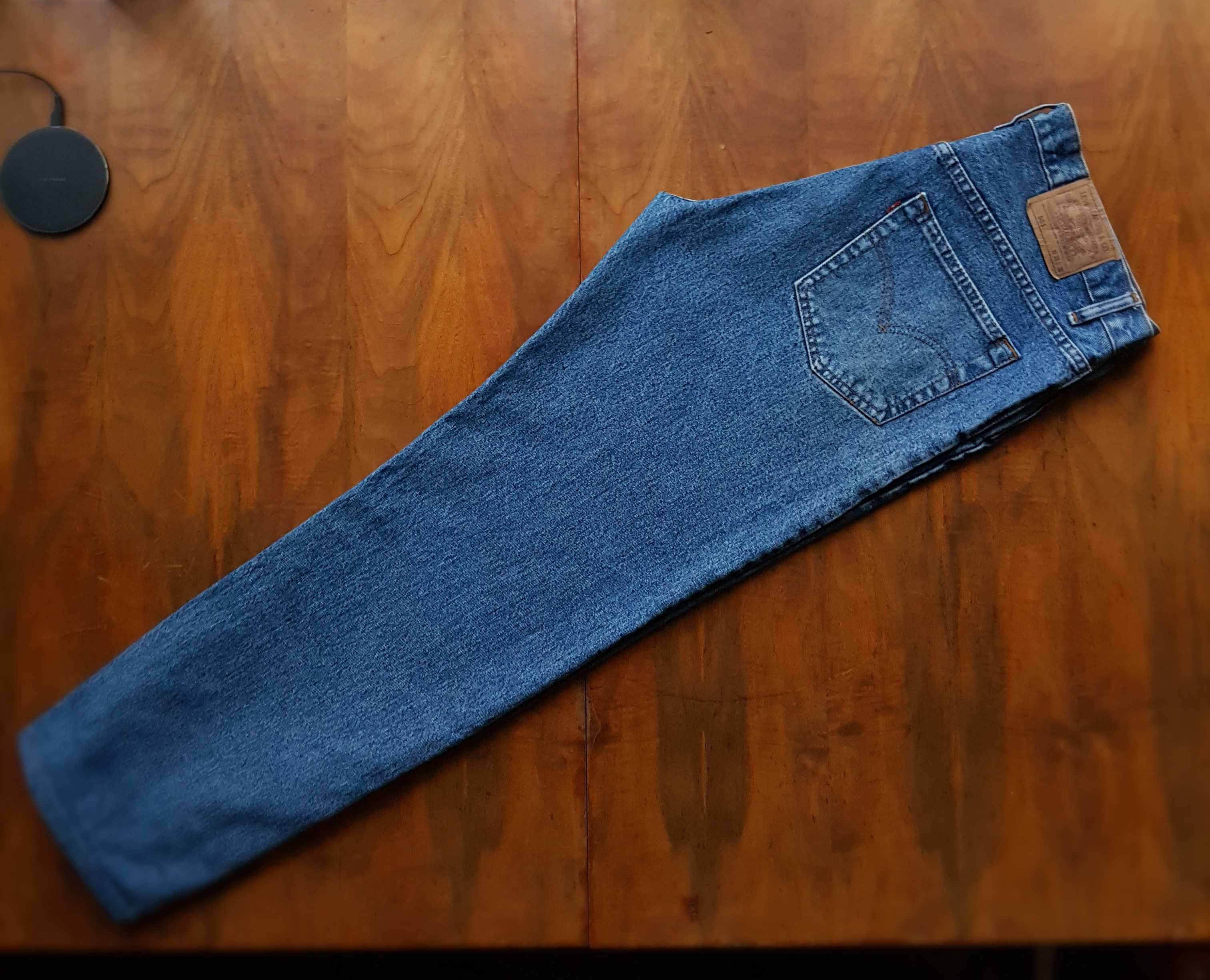 Джинсы (Levis 501) Made in USA !  W36/38-L32