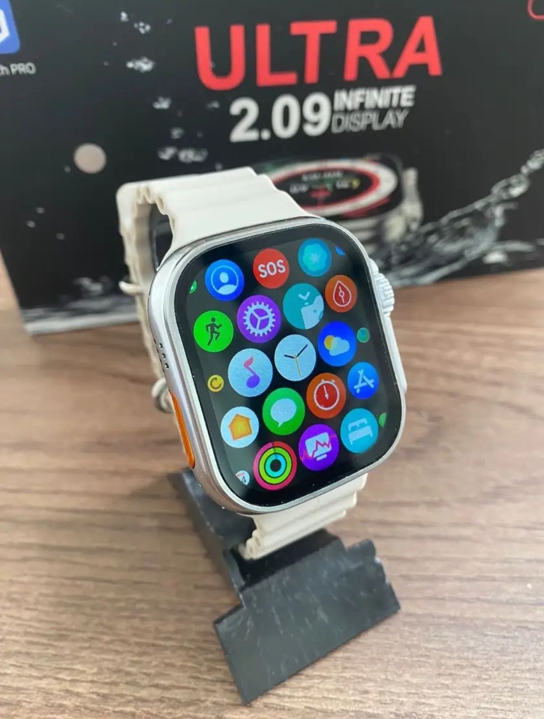 PROMOÇÃO SÓ 20€ | Smartwatch Ultra | 49mm | Ecrã 2,09" | Faz e Recebe