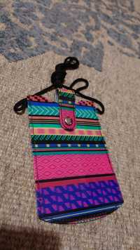 ~*H&M*~ Fashion Against AIDS etui aztec kolorowe