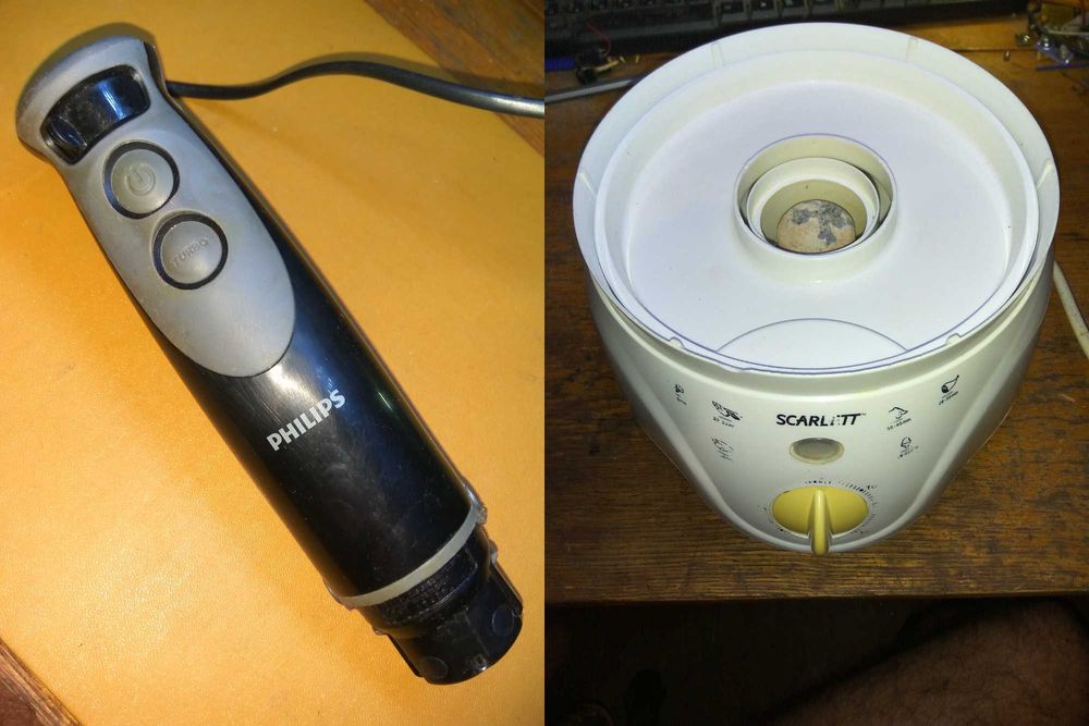 Моторный блок Блендер Philips HR 1617, Пароварка SCARLETT SC-142