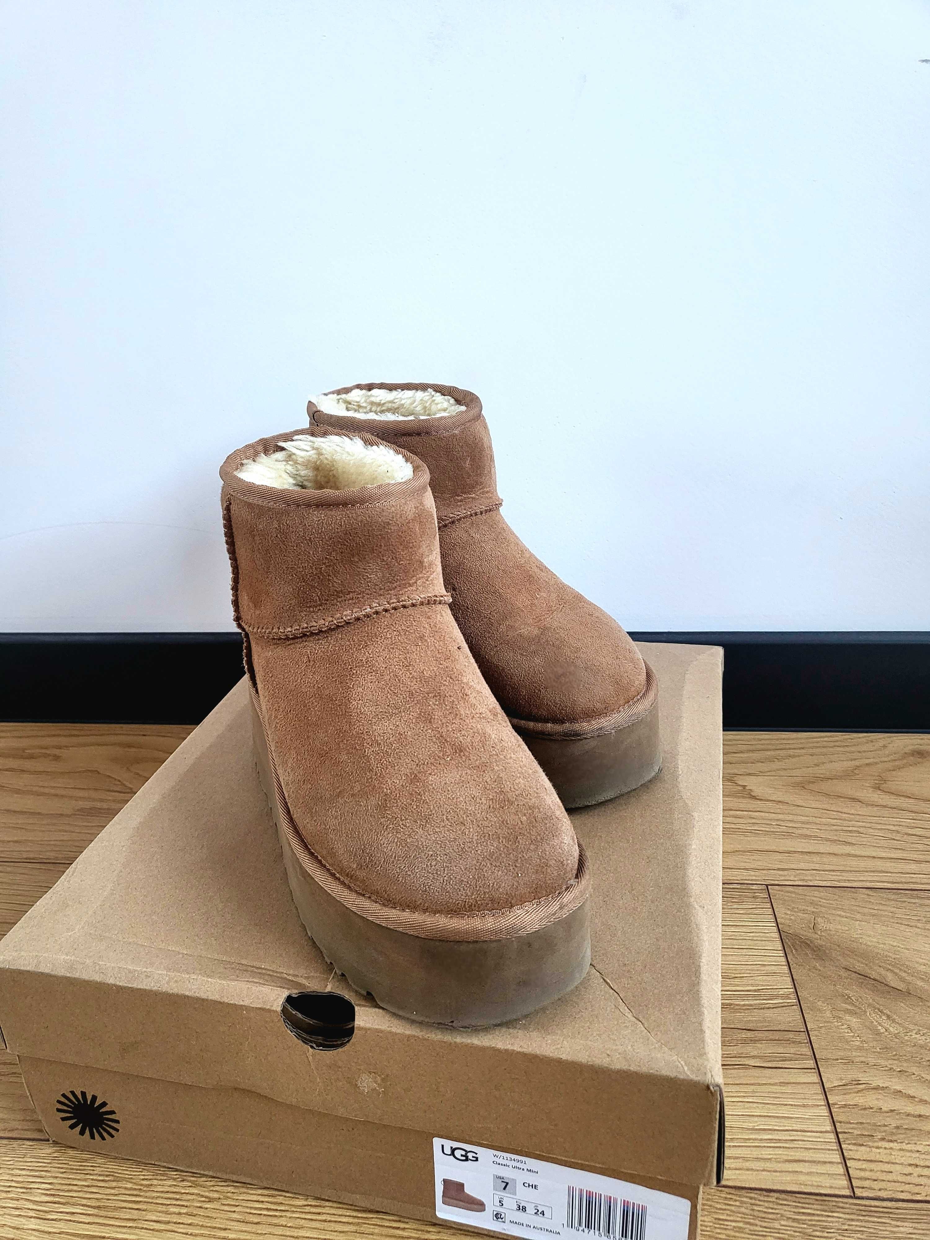Ugg classic ultra mini platform