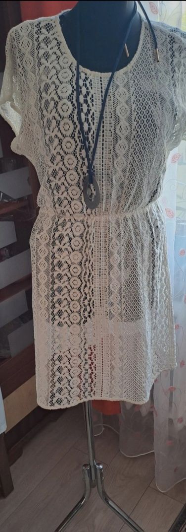 Sukienka na strój kąpielowy, nad  jezioro ,plaze  lub według uznani