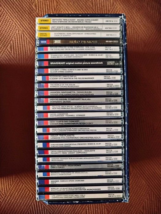 Virtuoso Collection 50 CDs Música Clássica DECCA Deutsche Grammophon