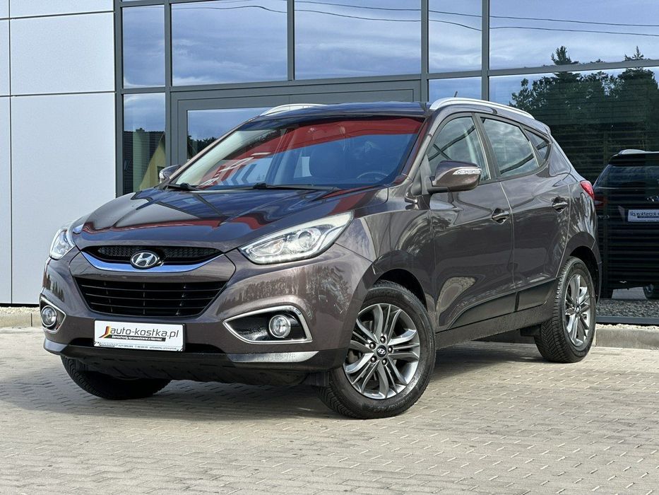 Hyundai ix35 Półskóra, Grzane fotele, Climatronic, Tempomat, Alu, GWARANCJA, Serwis