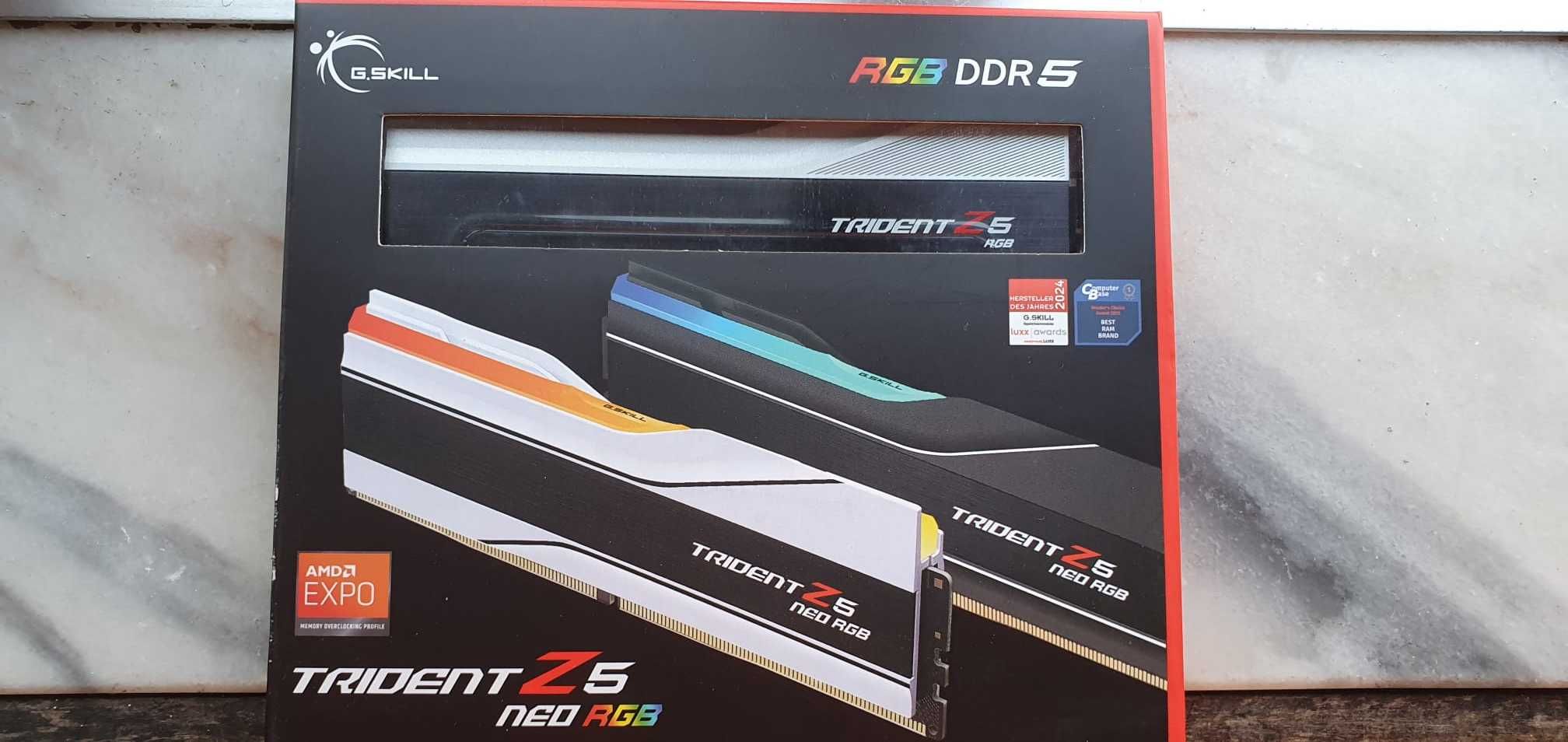 Memória RAM DDR5 G.SKILL Trident Z5 Neo RGB 2x16GB  / 32GB DDR5 6400