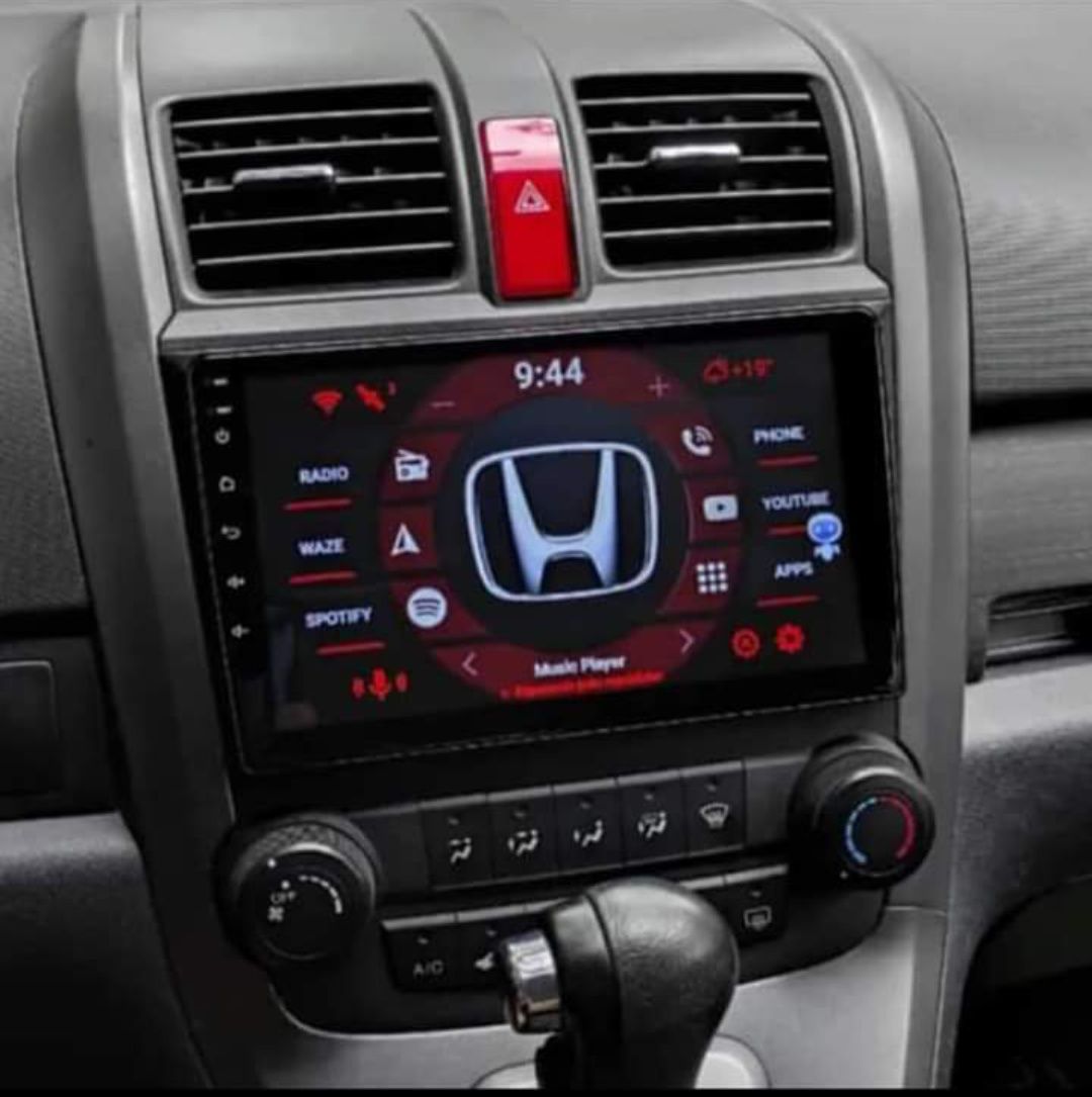 Rádio Android 12 com GPS Honda CR-V 06-11 (Artigo Novo)