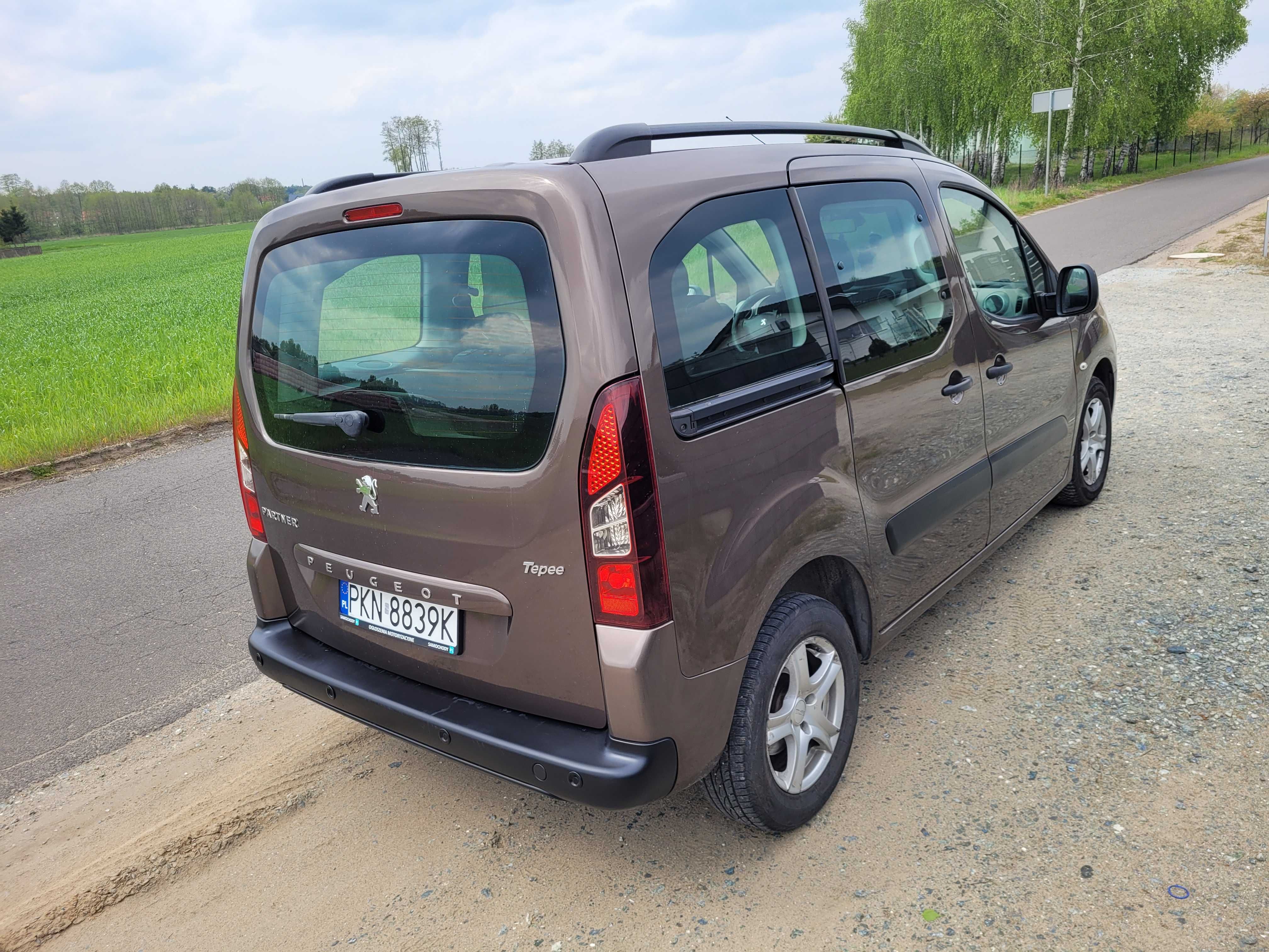 Peugeot Partner tepee jak berlingo po lifcie 2012r w automacie