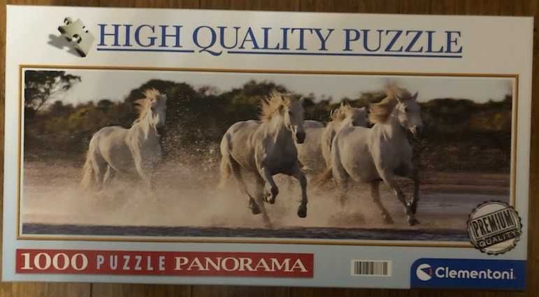 Puzzle Clementoni, Running horses - 1000 elementów