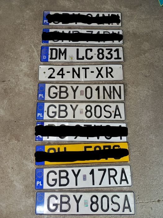 SPRZEDAZ Tablice kolekcjonerskie ZAMIANA