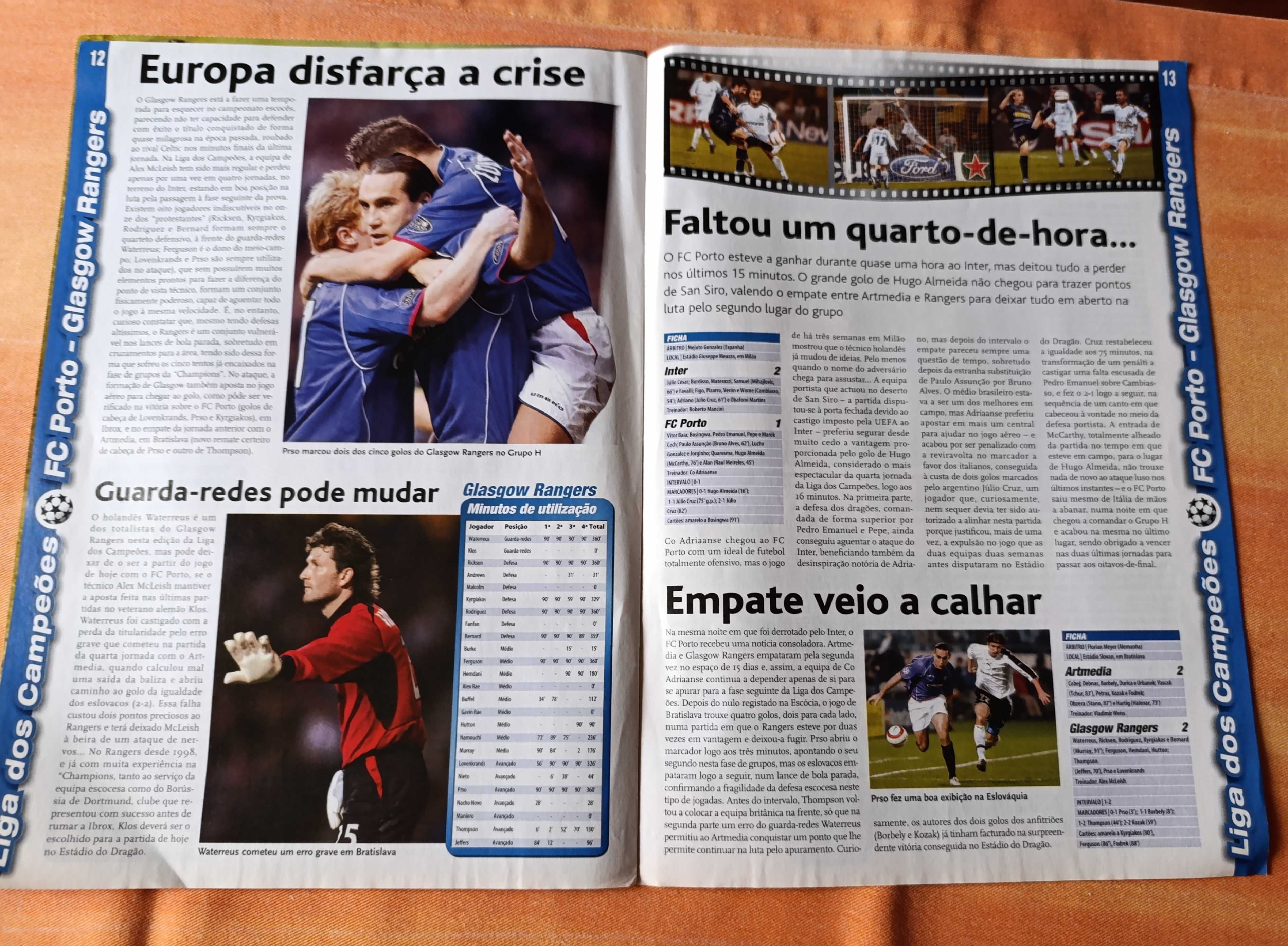 Revista Futebol O Jogo - A Hora da verdade  - Poster de Quaresma