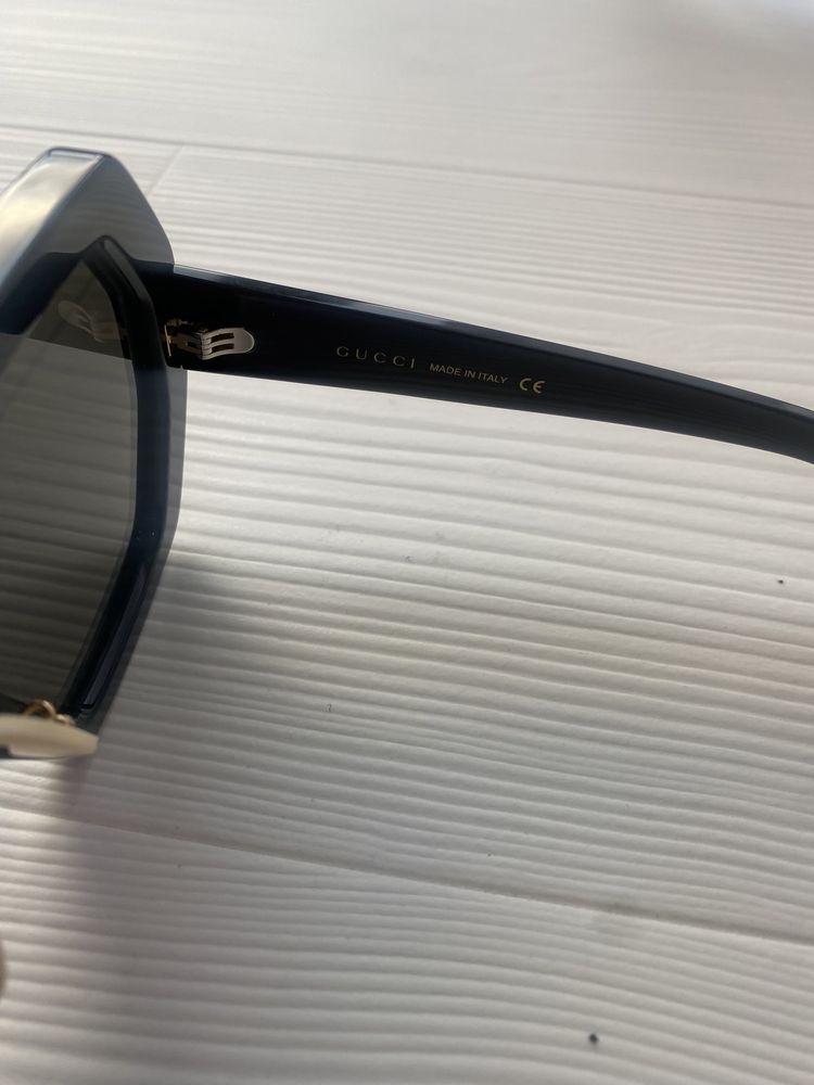 Gucci GG 0772 S - 004 BLACK Okulary oryginalne