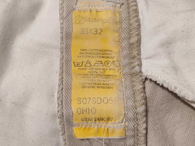 spodnie jeans WRANGLER OHIO W34 L27 pas 85 86 - 87 88 j. NOWE